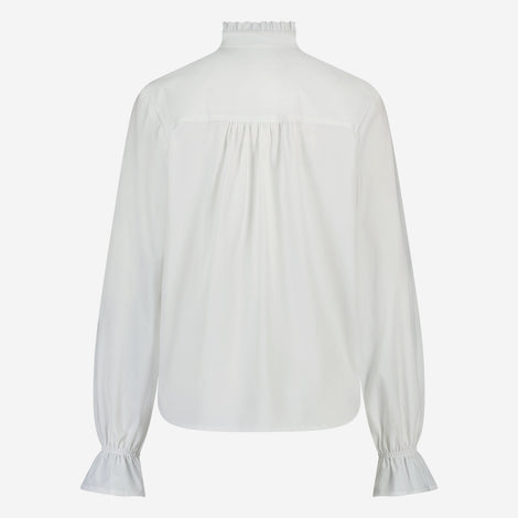 Roberta Blouse Technical Jersey | White