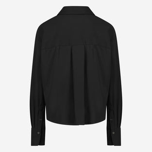 Sally Blouse Technical Jersey | Black