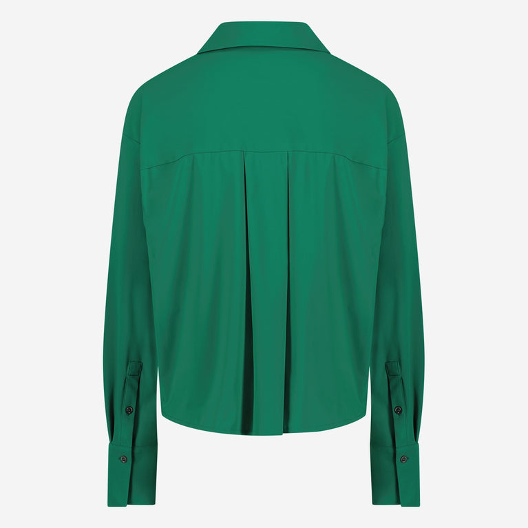 Sally Blouse Technical Jersey | Green