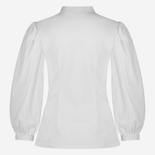 Tonnie Blouse Technical Jersey | White