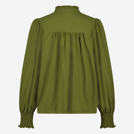 Oliver Blouse Technical Jersey | Oliva green