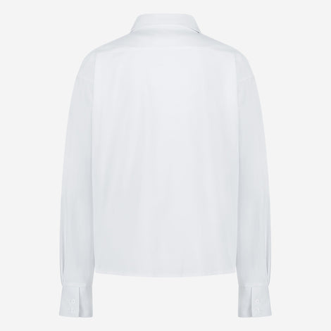 Ivona Blouse Technical Jersey | White