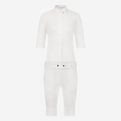 Jumpsuit lulu technical jersey | White