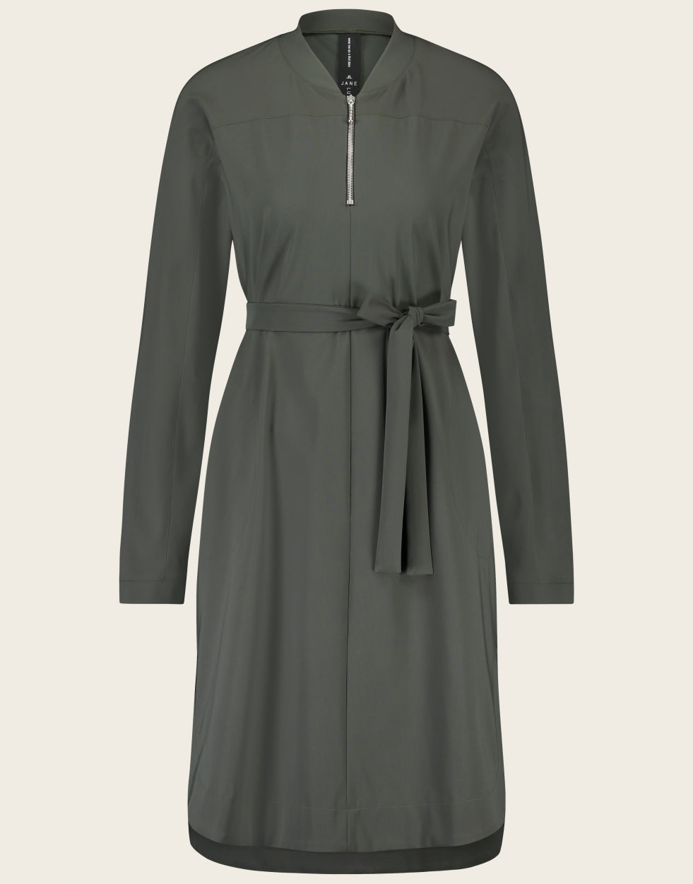 Dress Isla Technical Jersey | Grey Green