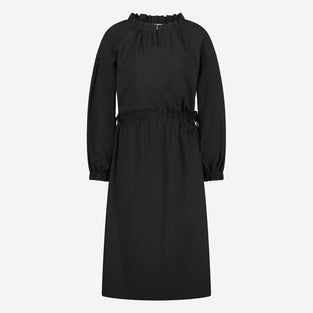 Iris Dress Technical Jersey | Black
