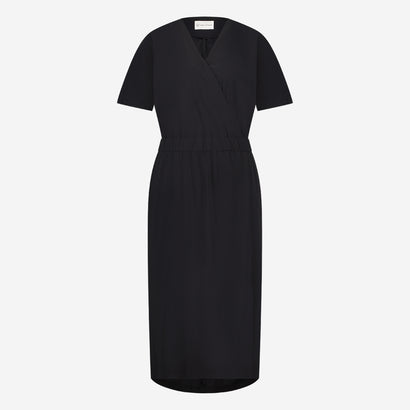 Sigrid Dress Technical Jersey | Black