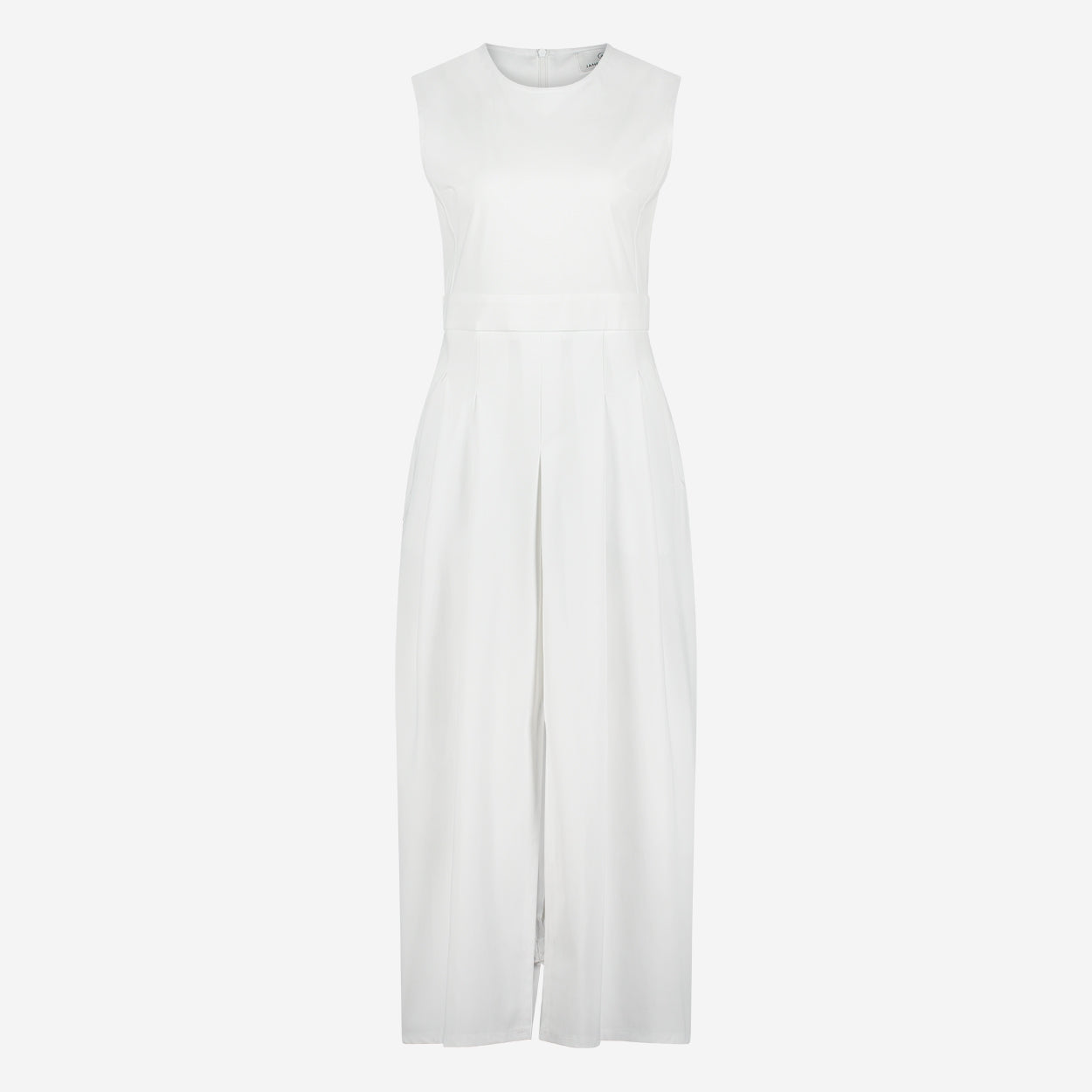 Jackie Dress Technical Jersey | White
