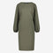 Silke Dress Technical Jersey | Army