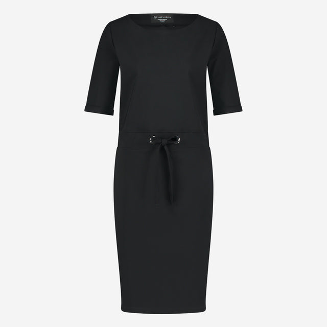 Lea Dress Technical Jersey | Black