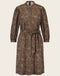 Dress Kira Technical Jersey | Animal brown
