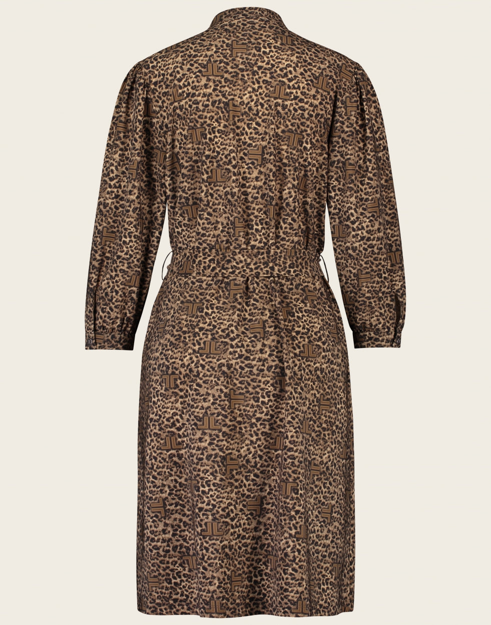 Dress Kira Technical Jersey | Animal brown