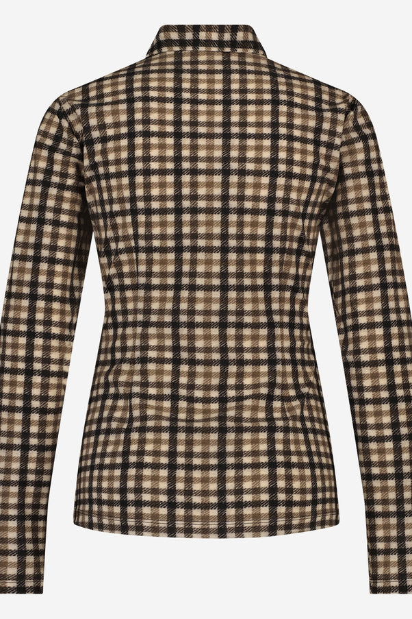 Blouse Kikkie Technical Jersey | Toupe Melange