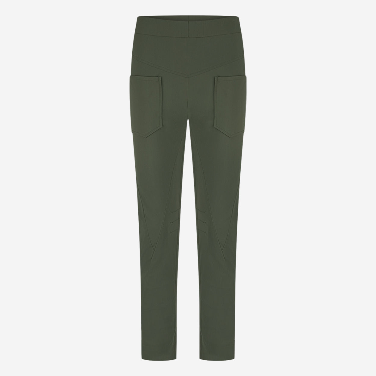 Doris pants brush tech jersey | Army