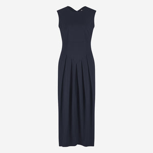 Jacklin strech technical jersey dress | Blue