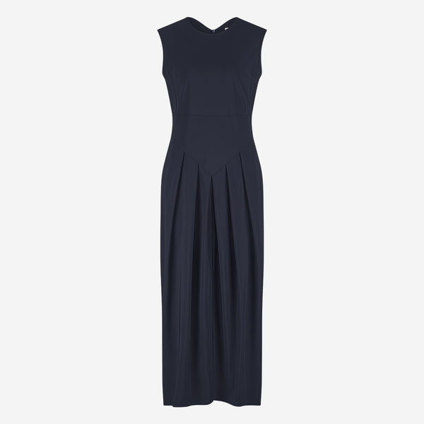 Jacklin stretch technical jersey dress | Blue