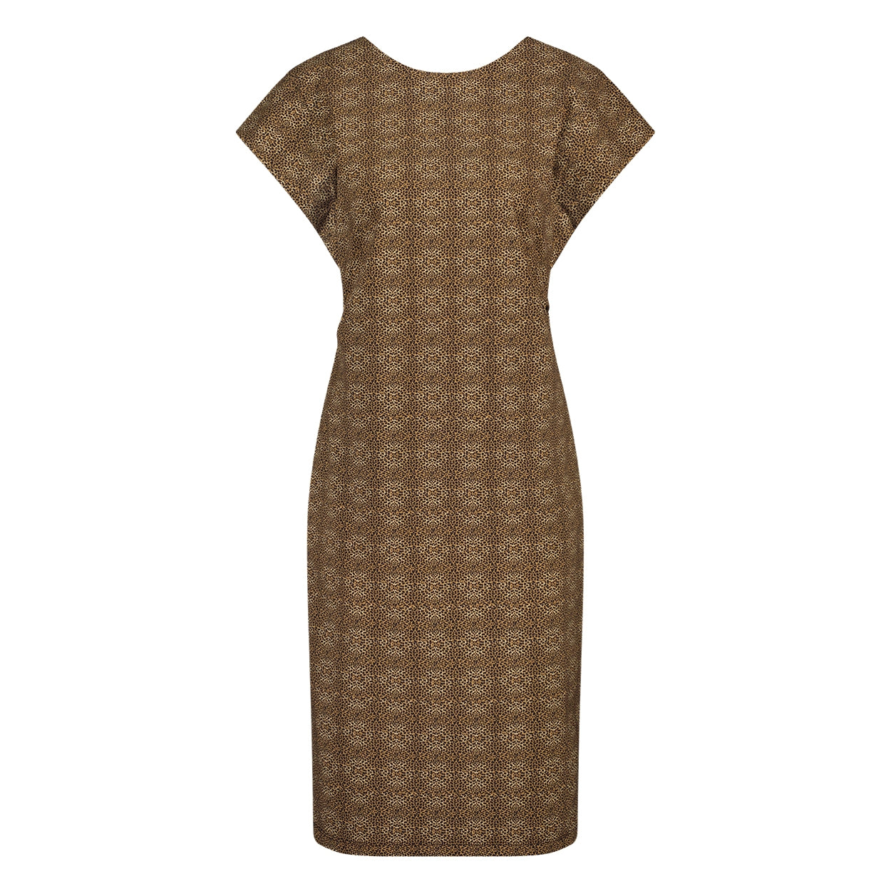 Domina Dress Technical Jersey | Brown