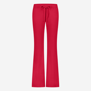 Carola structure technical jersey pants | Red