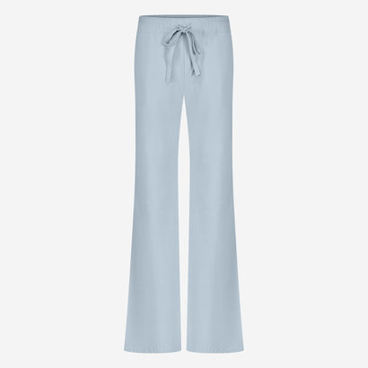 Carola Struktur-Jerseyhose | Hellblau