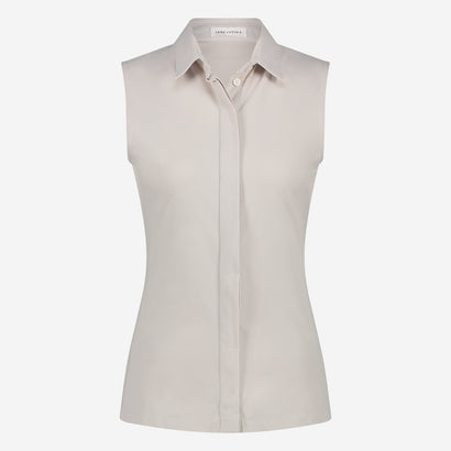 Kikkie blouse technical jersey WS | Sand