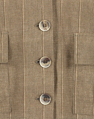 Blazer Luciana Technical Jersey | Gold Beige