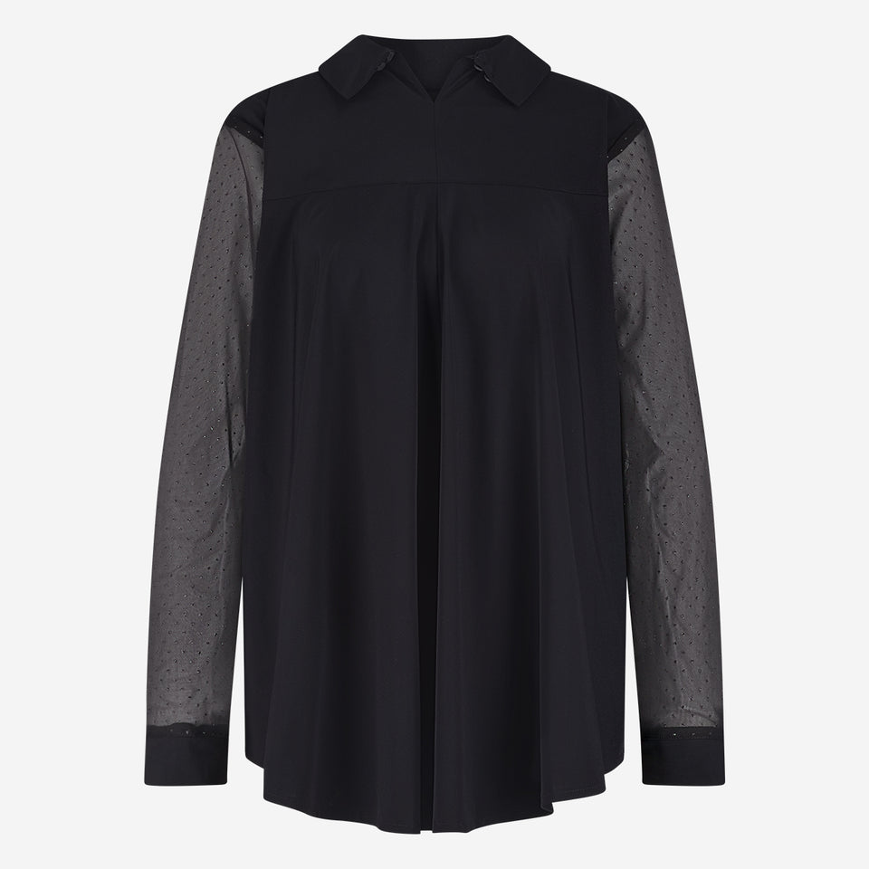 Dolche Vita top technical jersey | Black