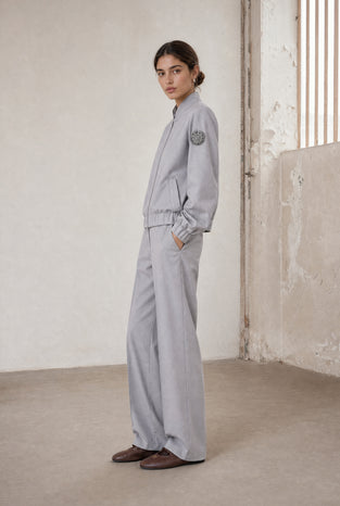 Valeggio viscose barel Pants | Grigio