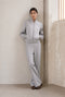 Brenzone Viskose zipper bomber | Grigio