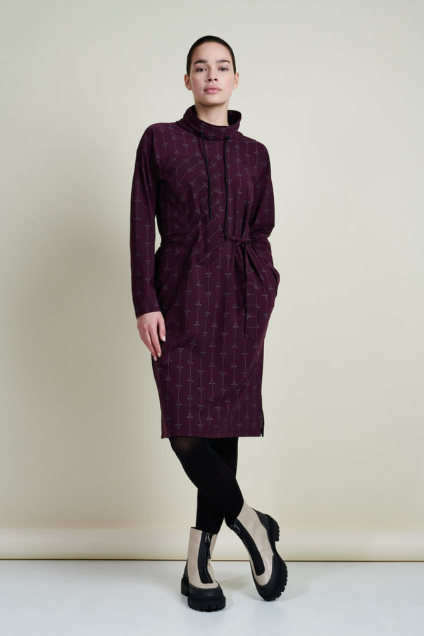 Dress Lena Technical Jersey | Purple