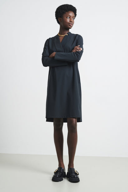 Jurk Kelly Technical Jersey | Grigio Notte