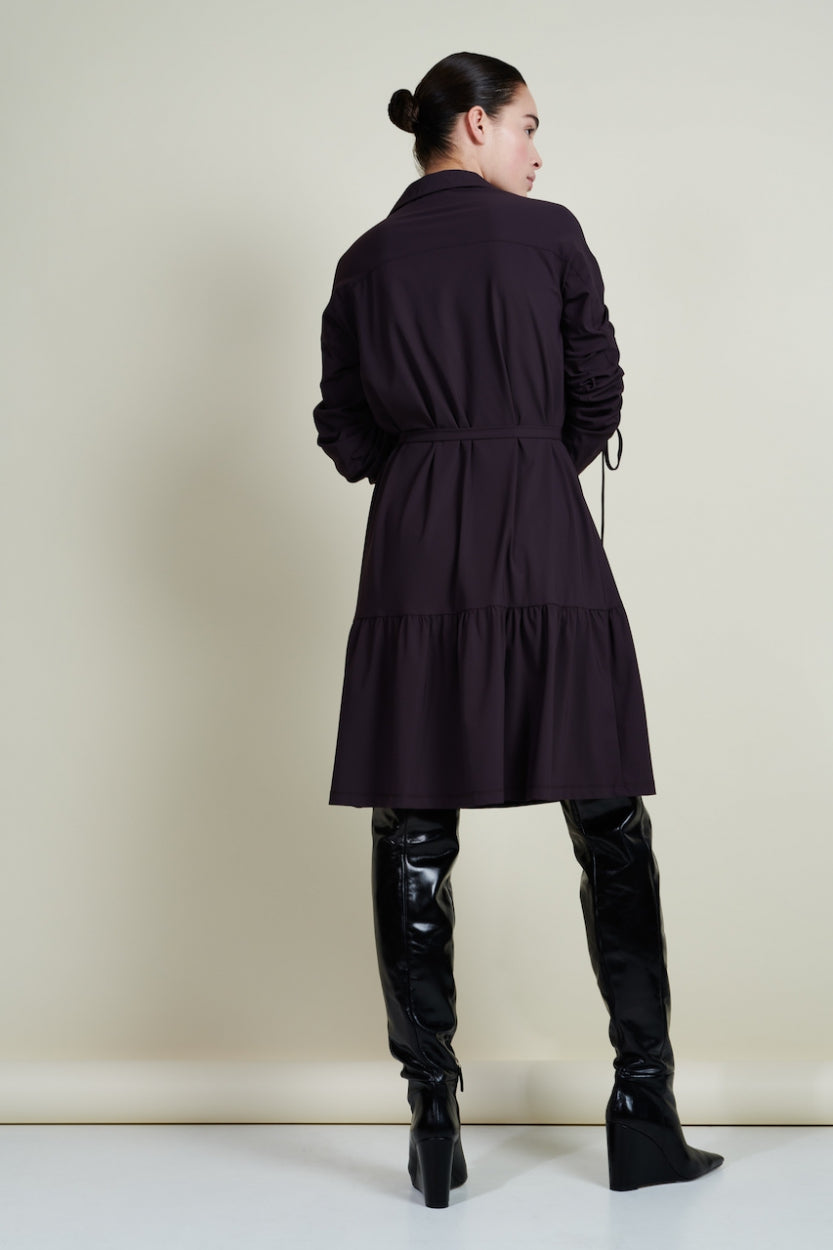 Dress Maayke Technical Jersey | Black