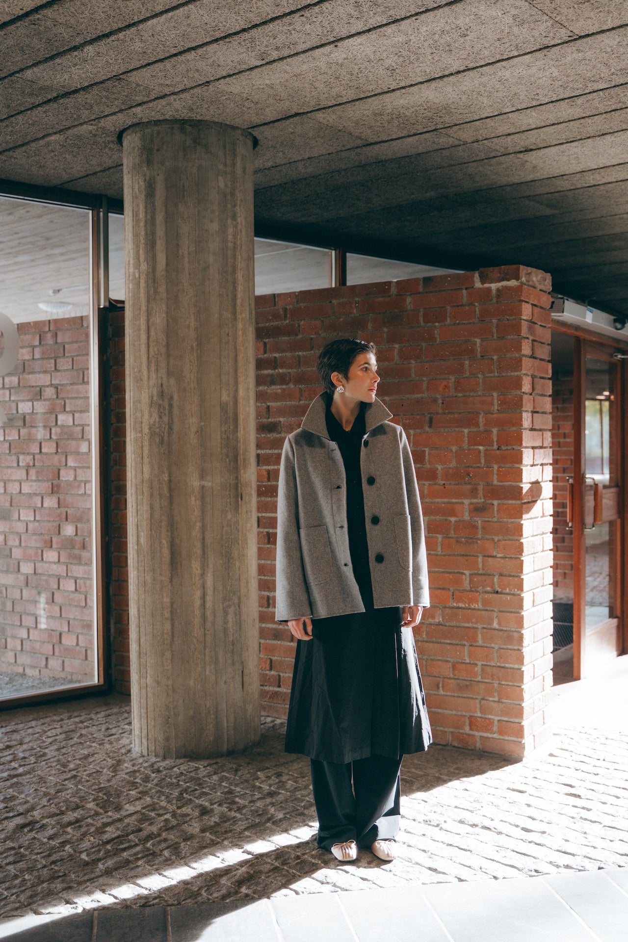 Irlanda hoody winter jacket | Grey