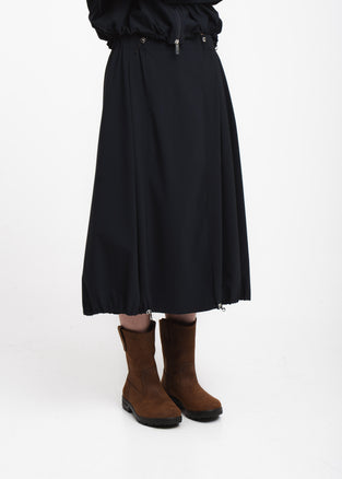 Albina skirt technical jersey | Blue