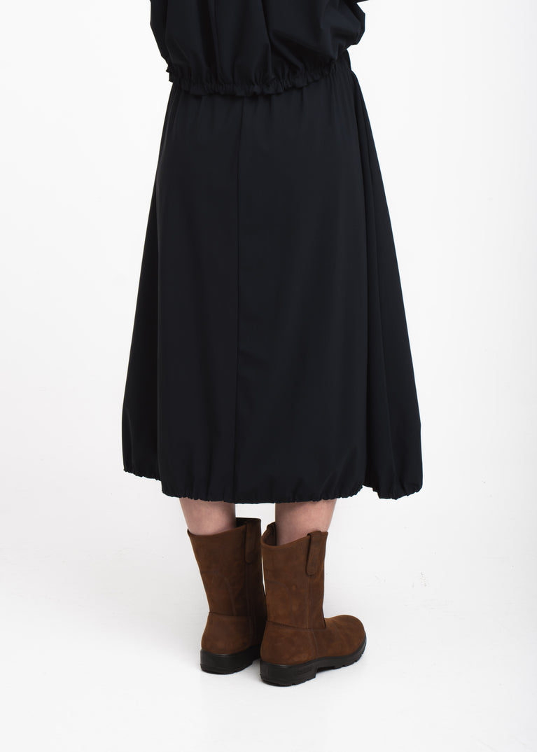 Albina skirt technical jersey | Blue