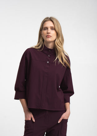 Maren top technical jersey | Cherry