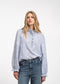 Rina striped blouse | Blue White