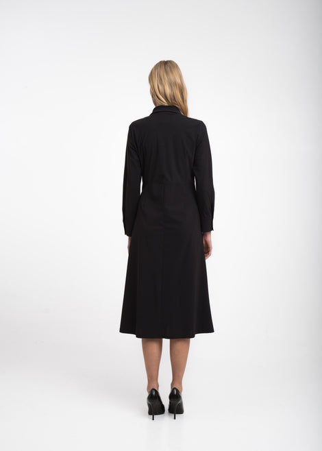 Trydi dress technical jersey | Black