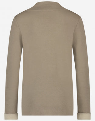 Pullover Kendra Reflect | Taupe