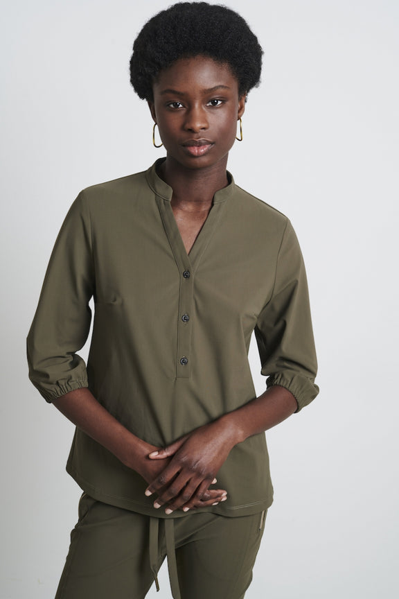 Bluse Bella Technical Jersey | Army