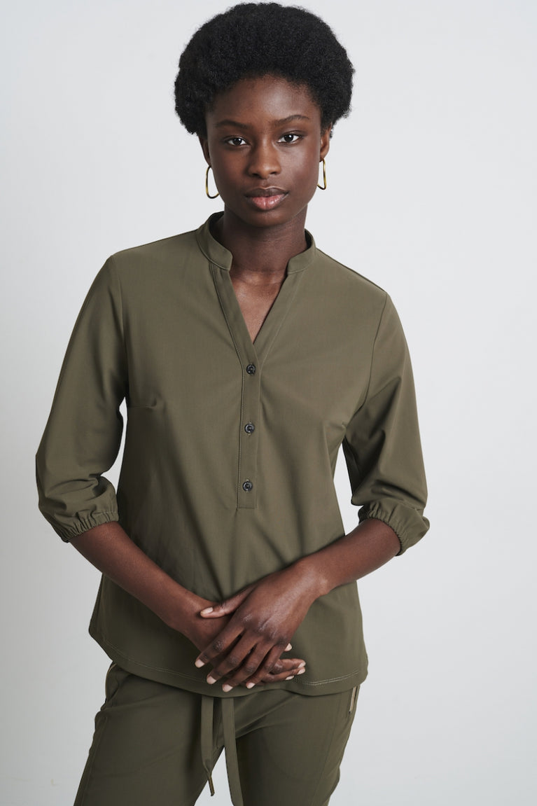 Bluse Bella Technical Jersey | Army