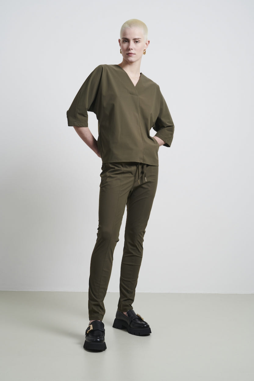 Top Veda Technical Jersey | Army