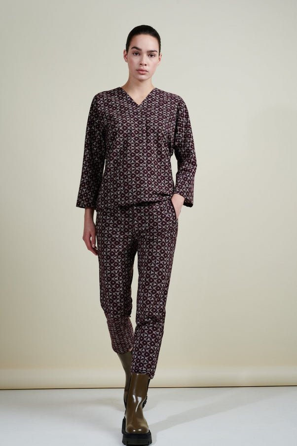 Pants Sara Technical Jersey | Deep Purple