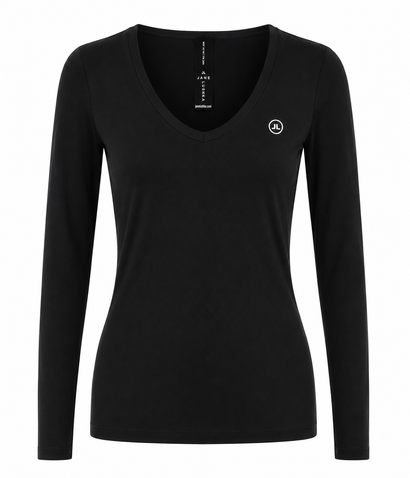 T shirt R Neck Easy Wear Organic Cotton | Black