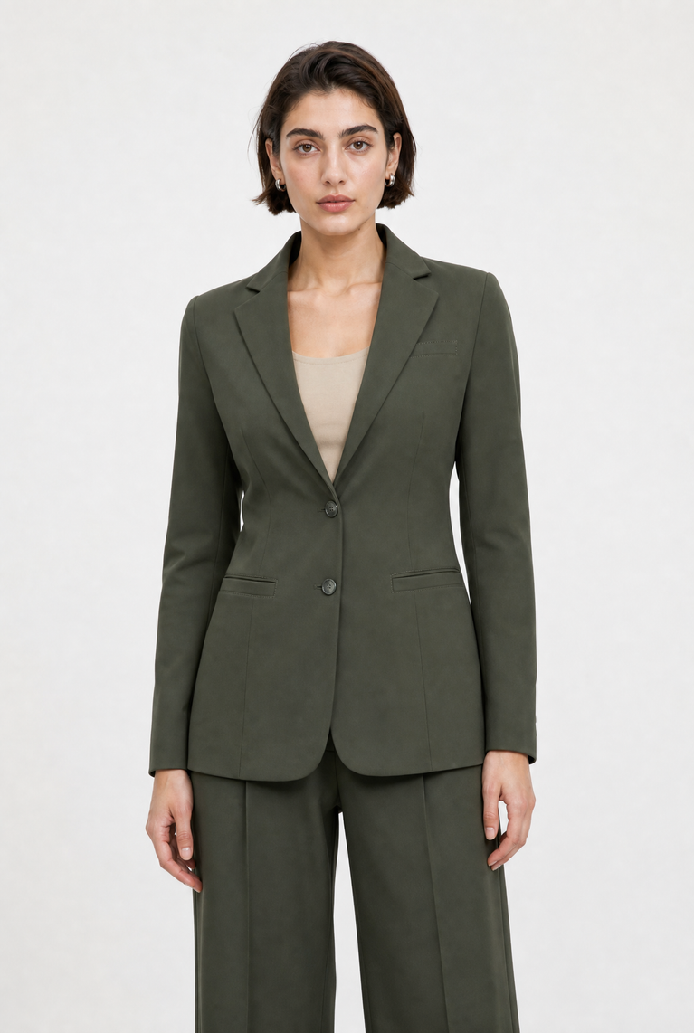 Linda Hose technical jersey | Army green