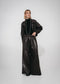 Nerina eco leather bomber jacket | Dark Brown
