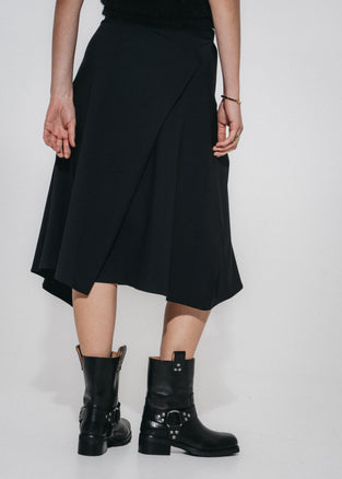 Nicole skirt Sensitive tech fabric | Black