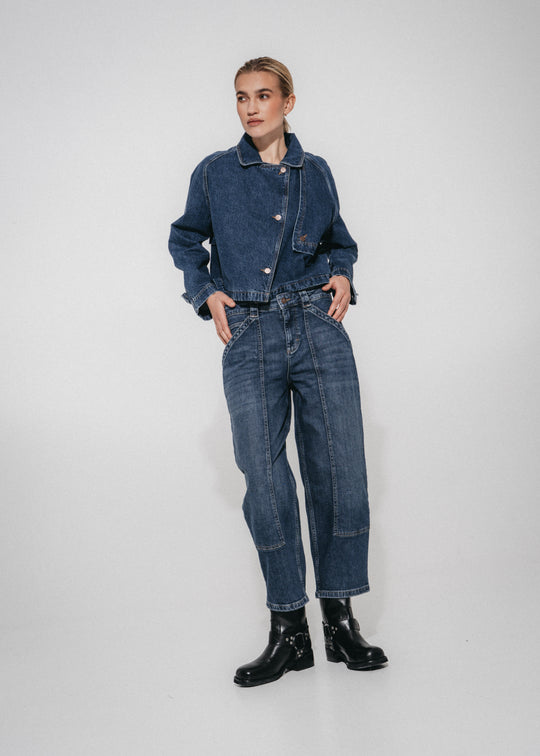 Patch pocket Kyoto jeans