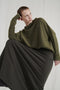 Skirt Long Organic Cotton | Green