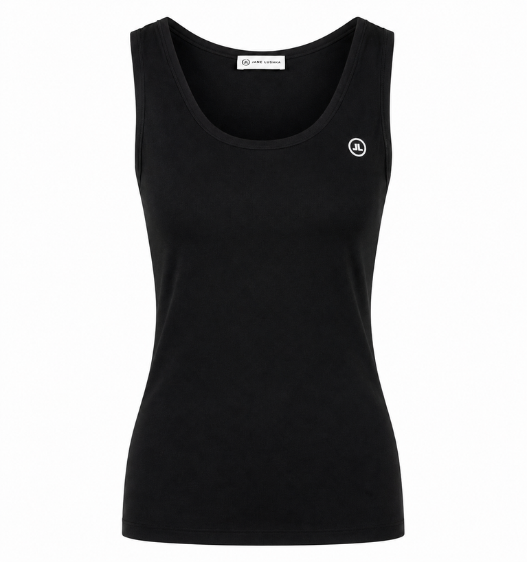 Top rips Easy Wear Organic Katoen | Black