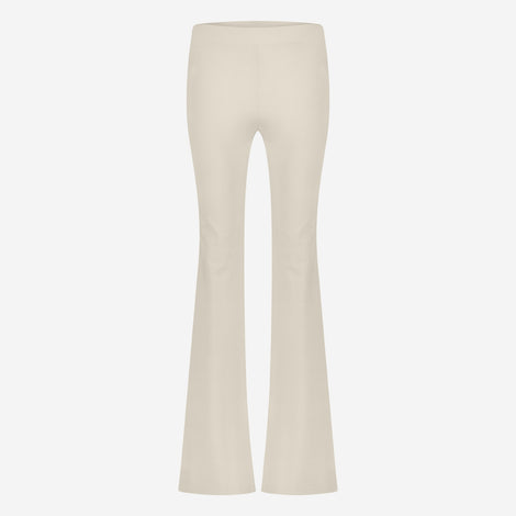 Eliya strech technical jersey pants | Light Sand